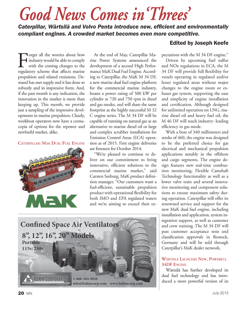 Marine News Magazine, page 20,  Jul 2013