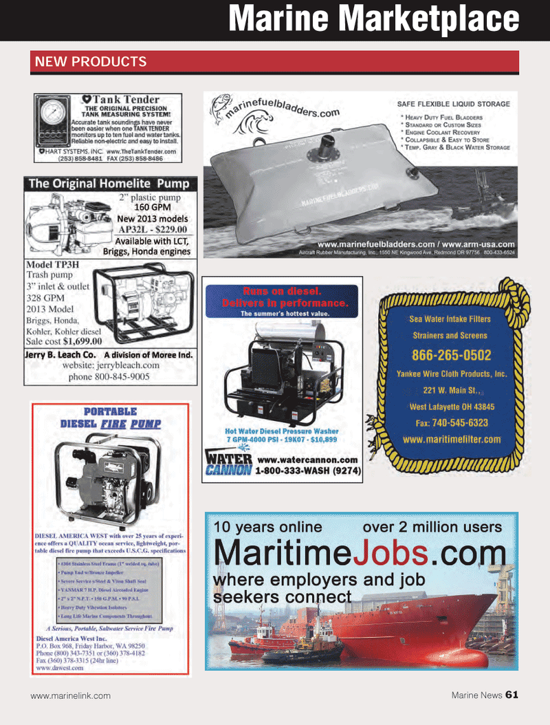 Marine News Magazine, page 61,  Oct 2013