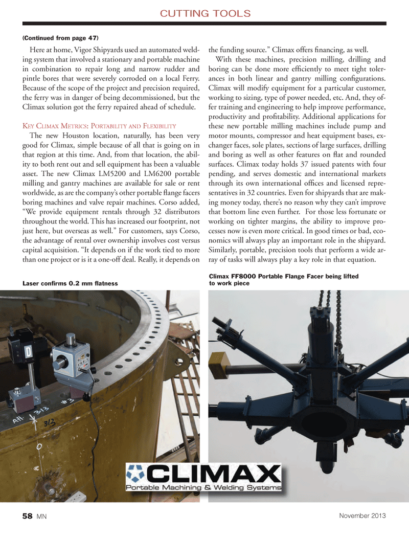 Marine News Magazine, page 58,  Nov 2013