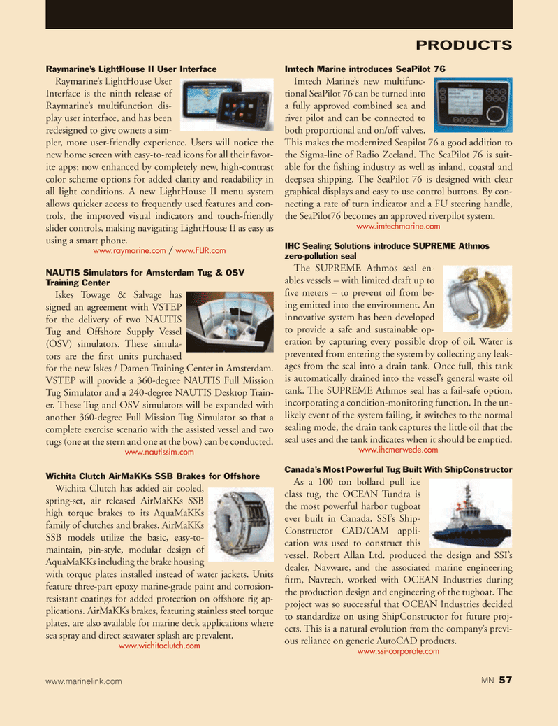 Marine News Magazine, page 57,  Dec 2013