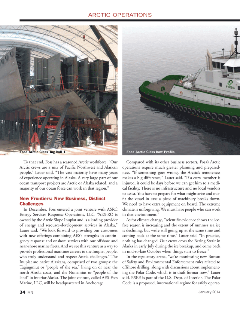 Marine News Magazine, page 34,  Jan 2014