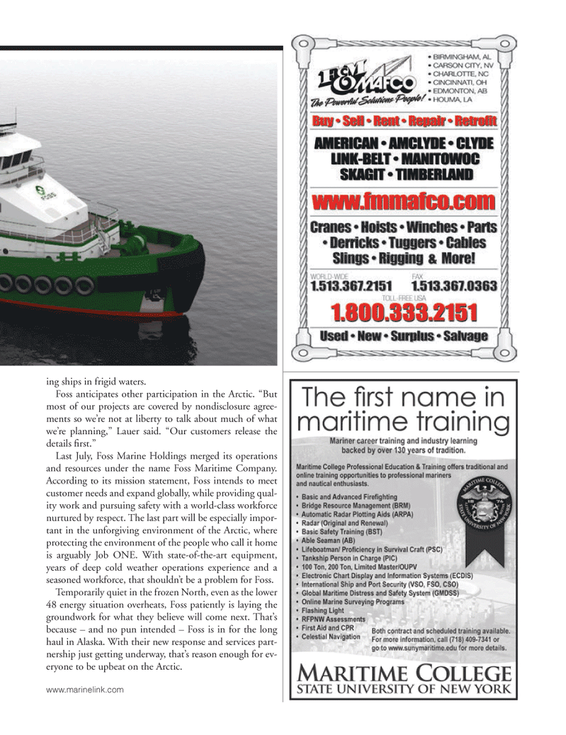 Marine News Magazine, page 35,  Jan 2014