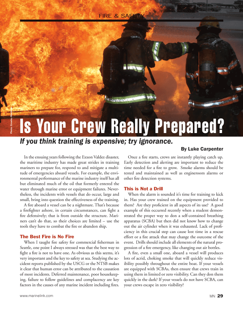 Marine News Magazine, page 29,  Feb 2014