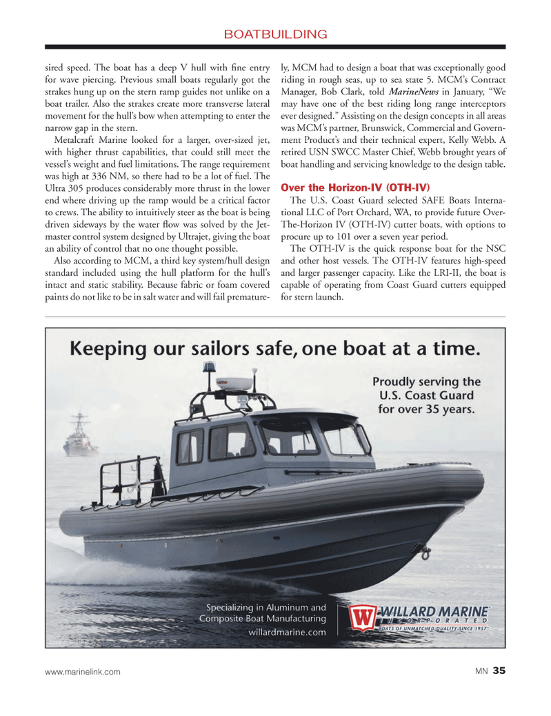 Marine News Magazine, page 35,  Feb 2014