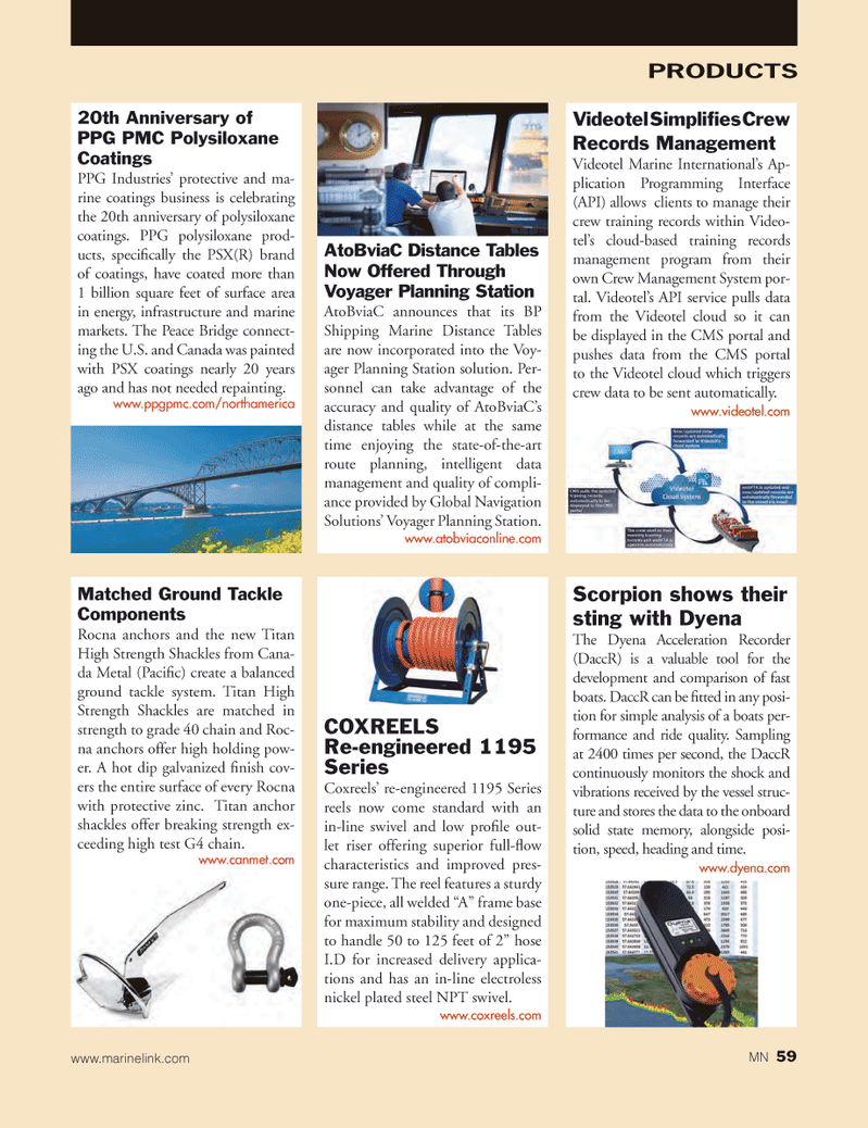 Marine News Magazine, page 59,  Feb 2014