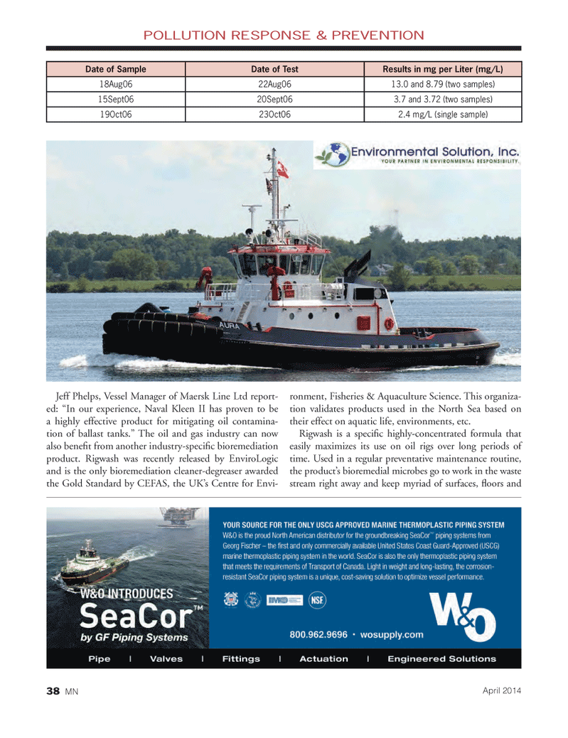 Marine News Magazine, page 38,  Apr 2014