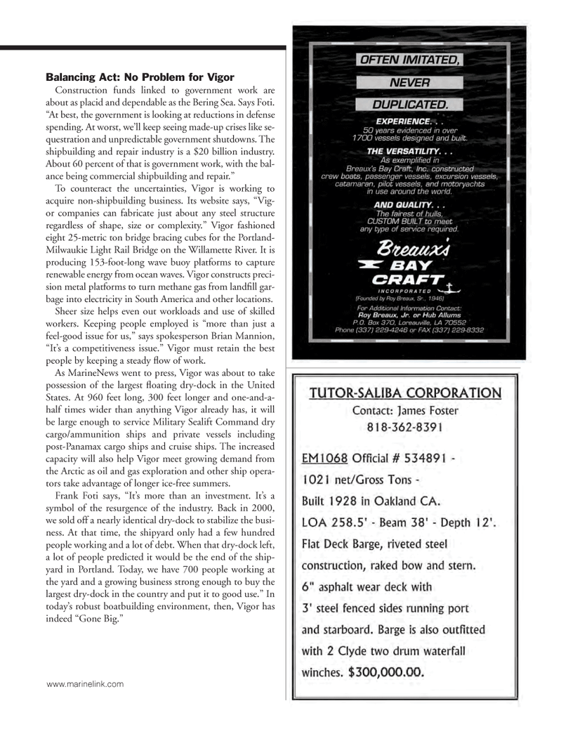 Marine News Magazine, page 47,  Apr 2014