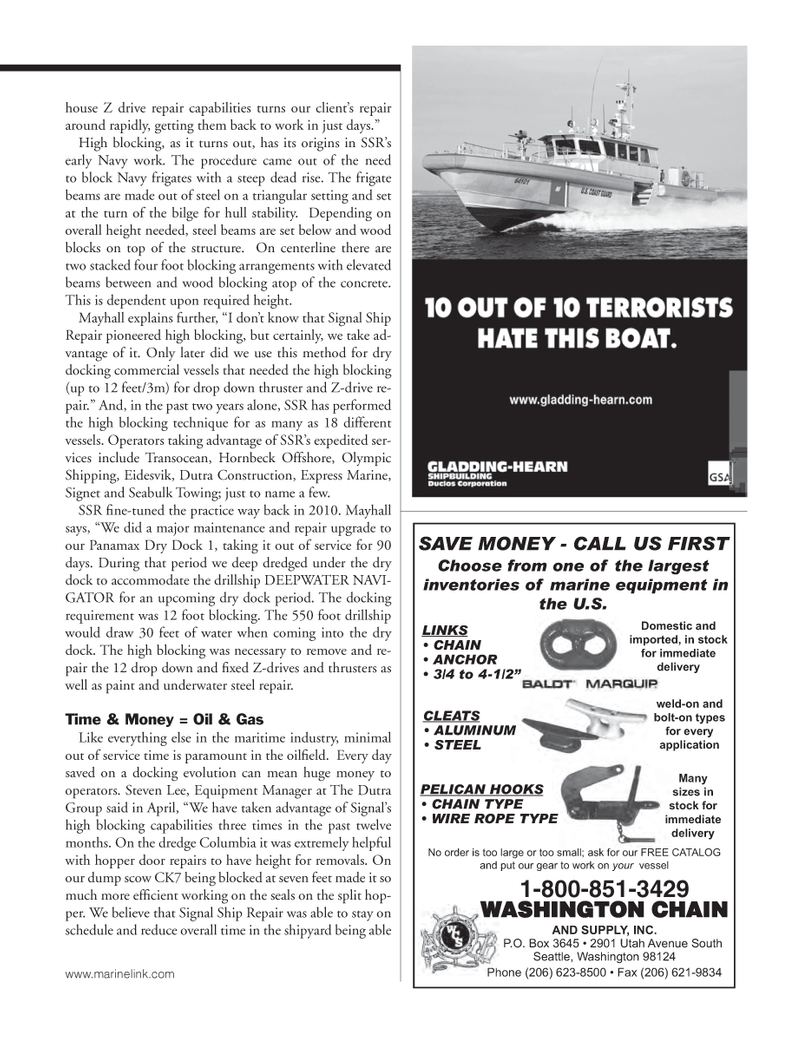 Marine News Magazine, page 55,  May 2014