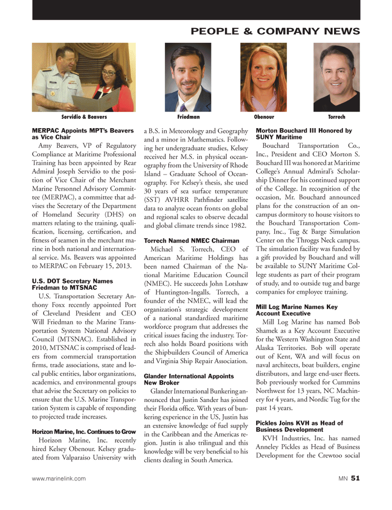 Marine News Magazine, page 51,  Jun 2014
