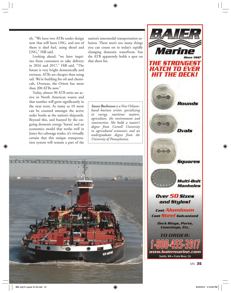 Marine News Magazine, page 35,  Jul 2014