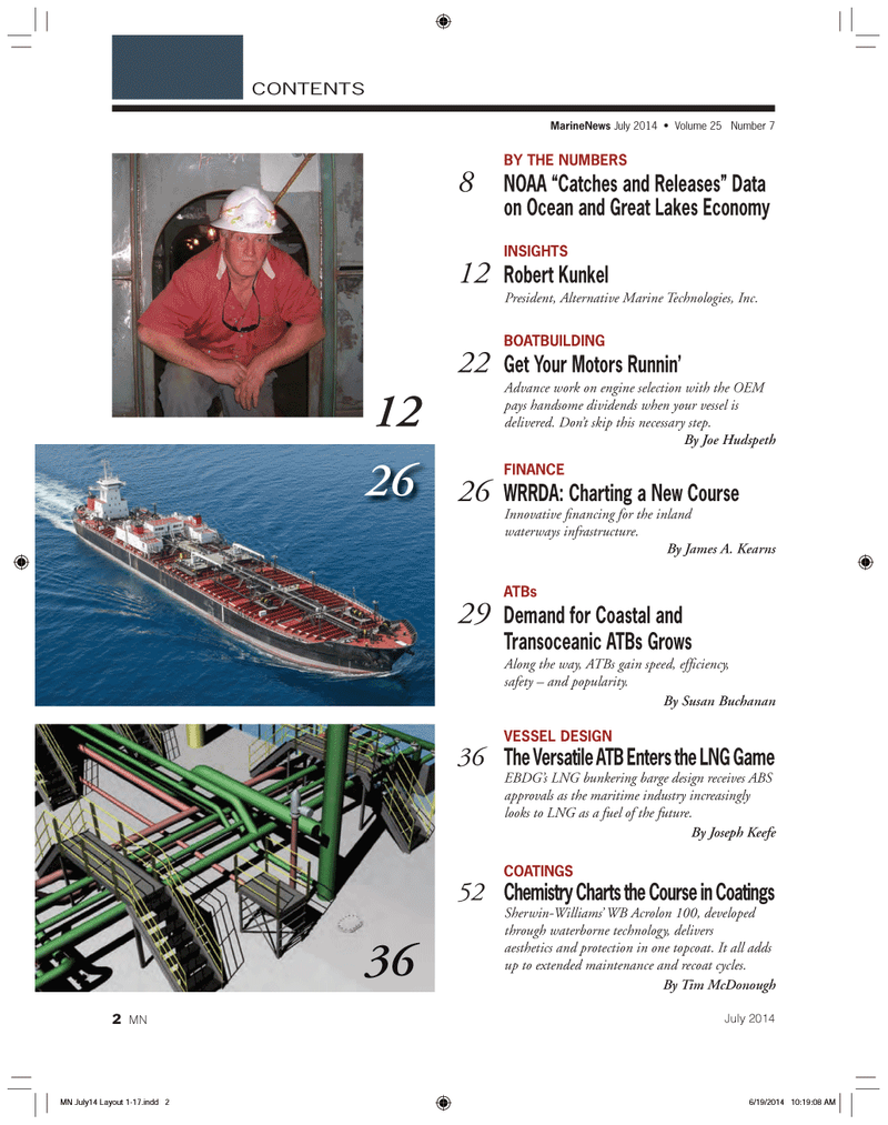 Marine News Magazine, page 2,  Jul 2014