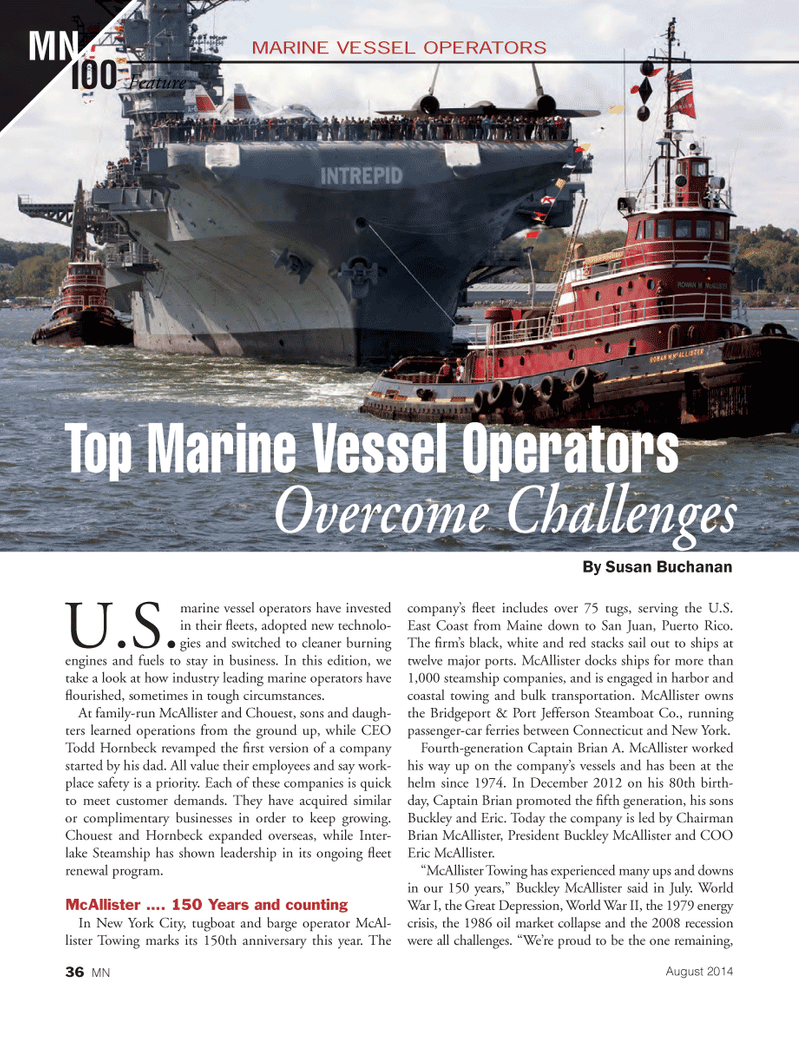 Marine News Magazine, page 36,  Aug 2014