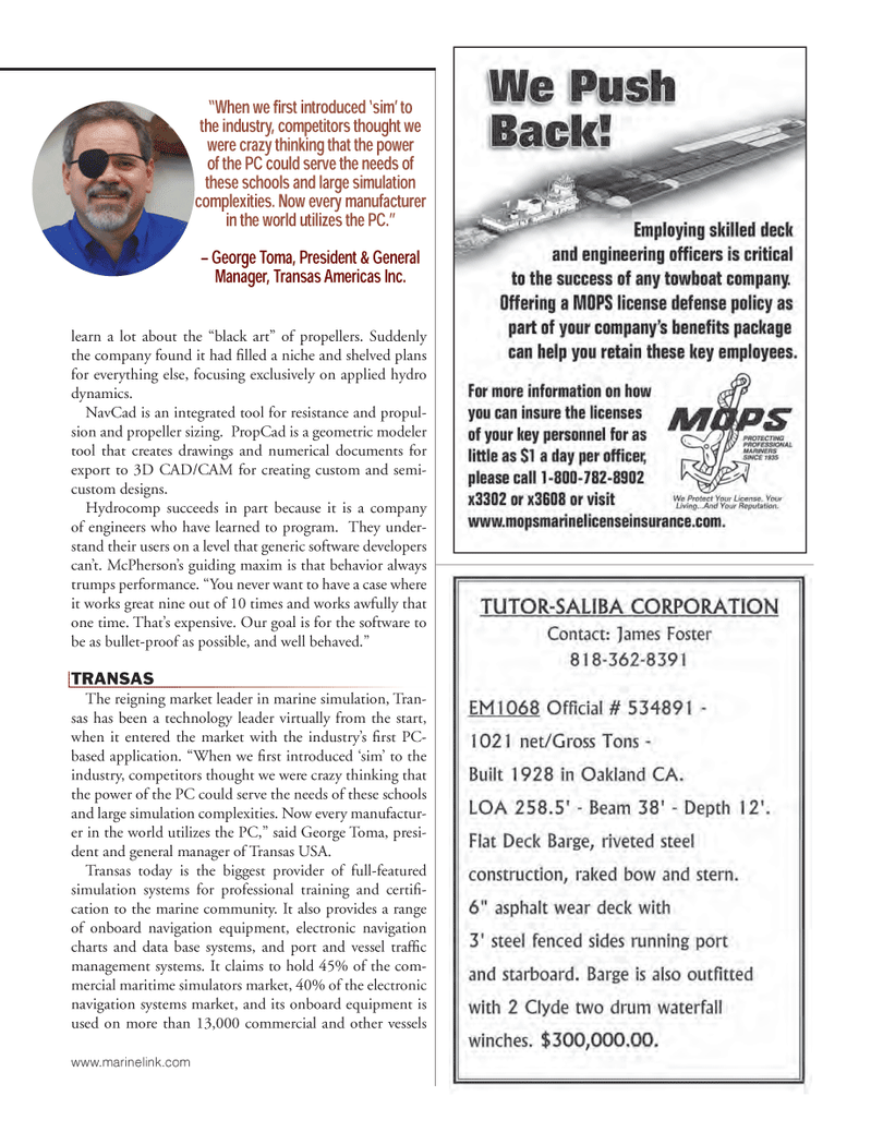 Marine News Magazine, page 45,  Aug 2014