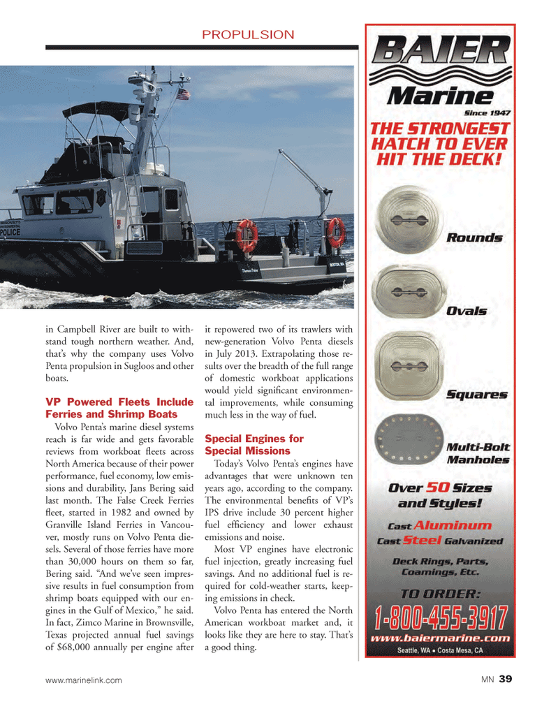 Marine News Magazine, page 39,  Sep 2014