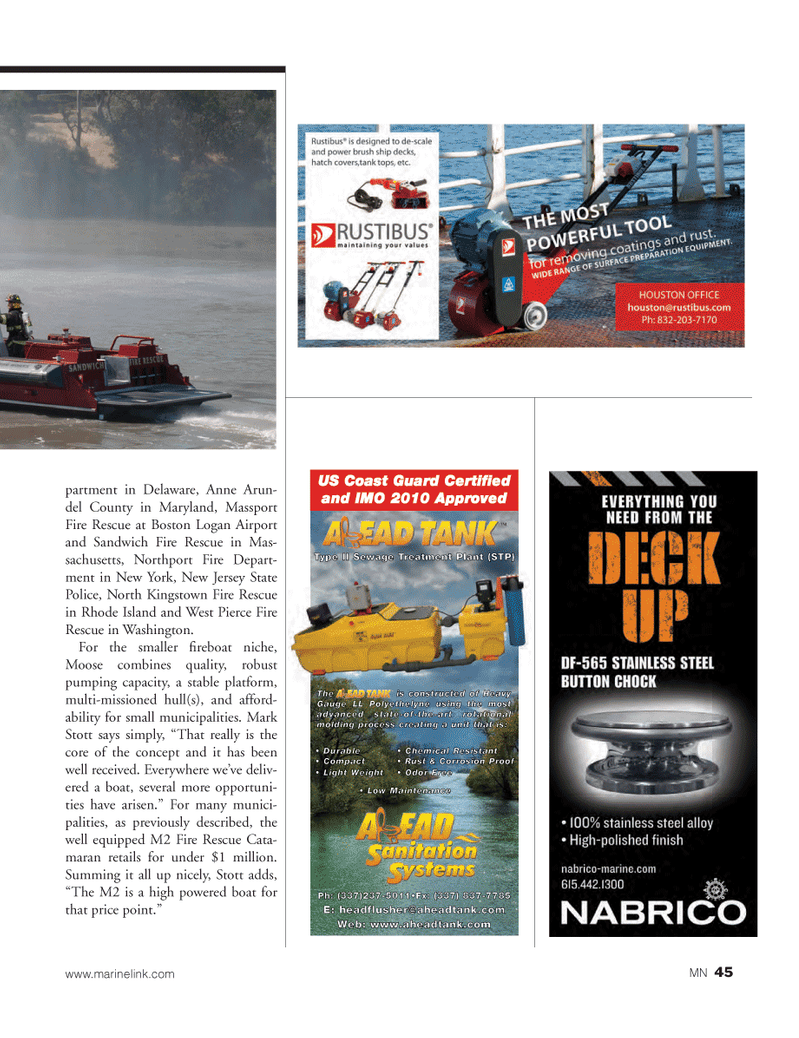 Marine News Magazine, page 45,  Sep 2014