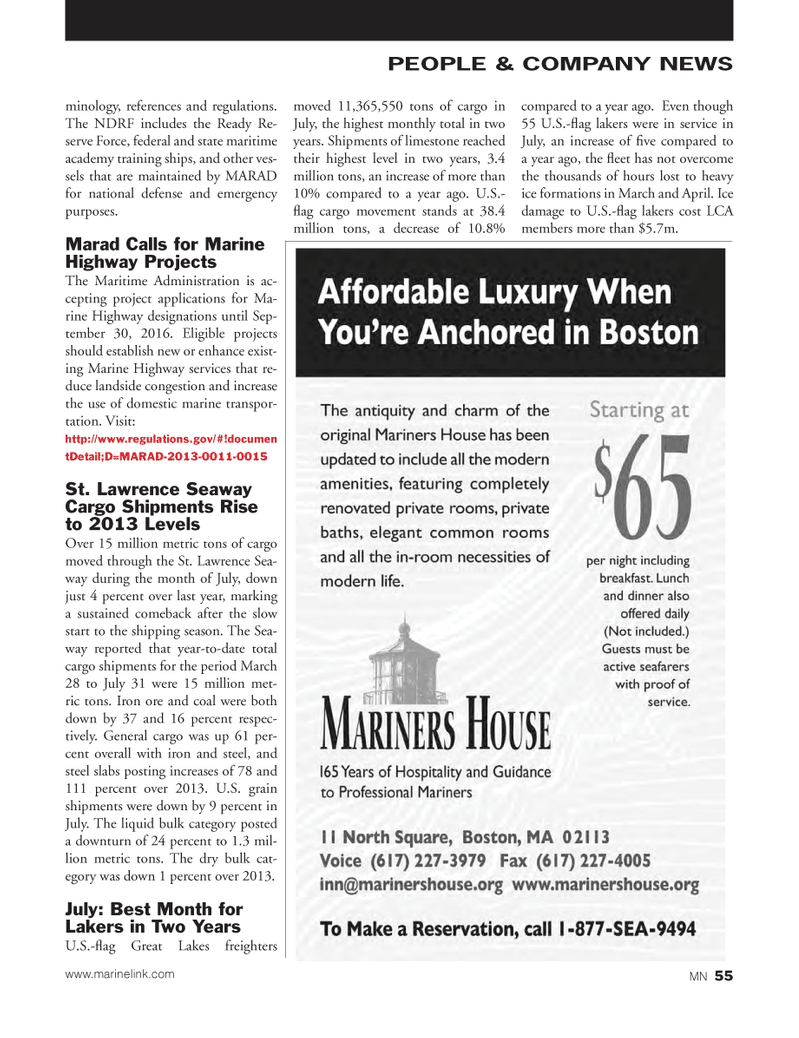 Marine News Magazine, page 55,  Sep 2014