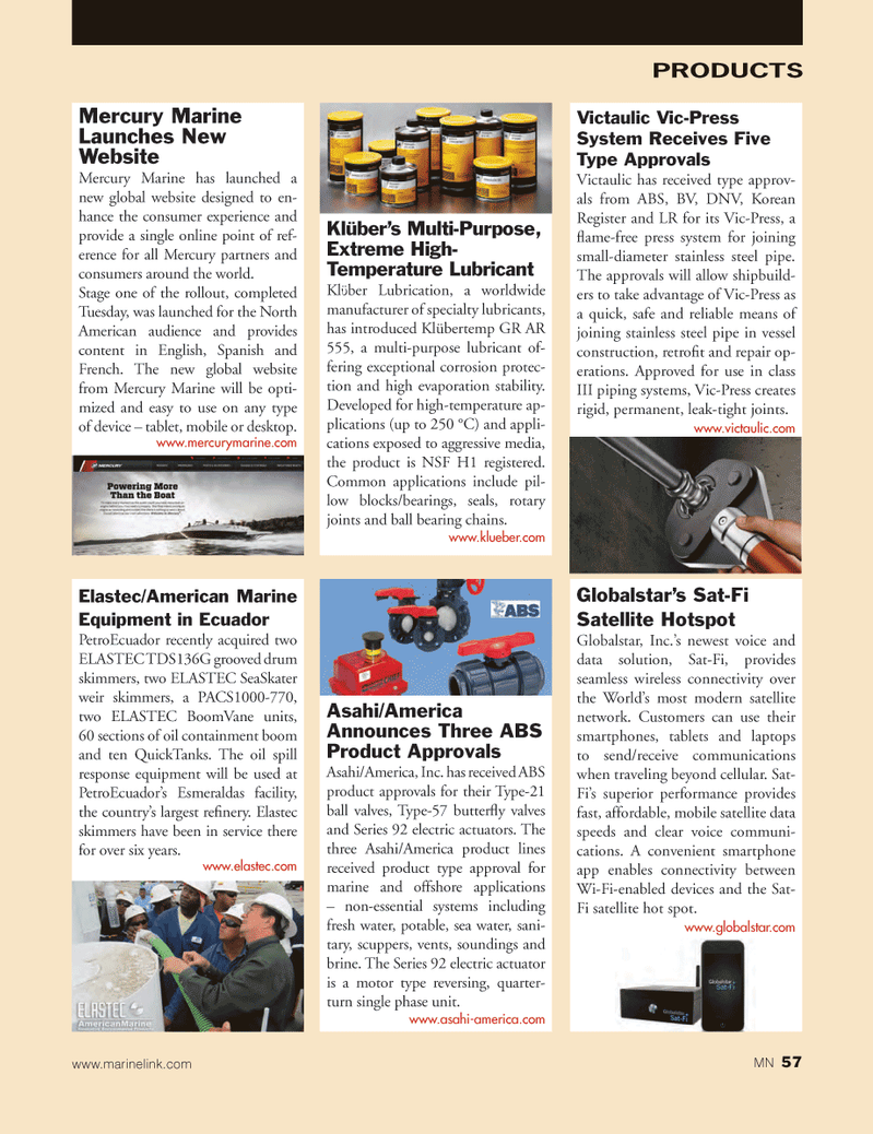 Marine News Magazine, page 57,  Sep 2014