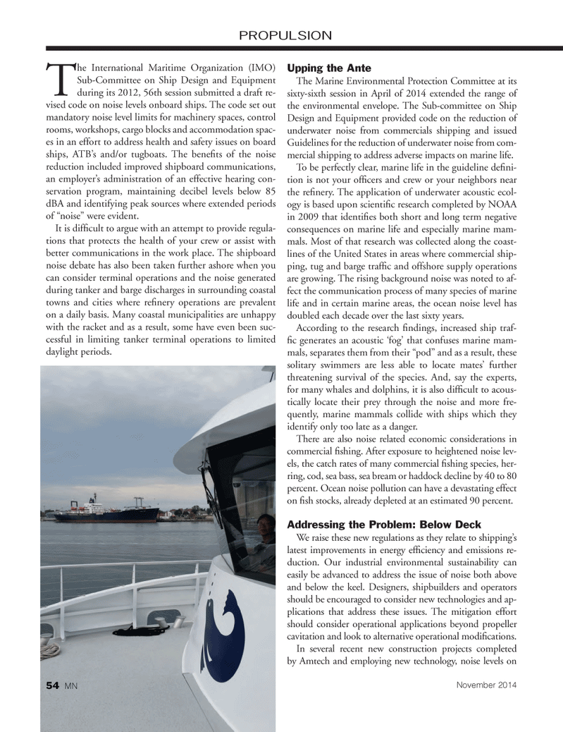 Marine News Magazine, page 54,  Nov 2014