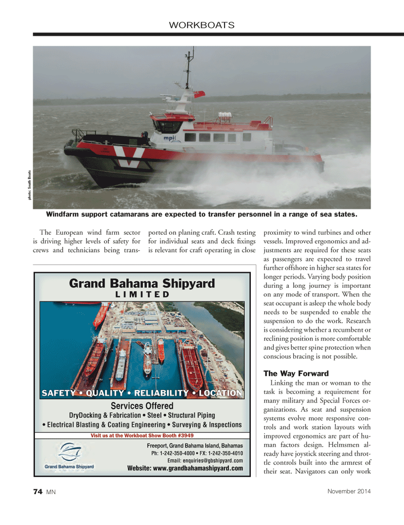 Marine News Magazine, page 74,  Nov 2014