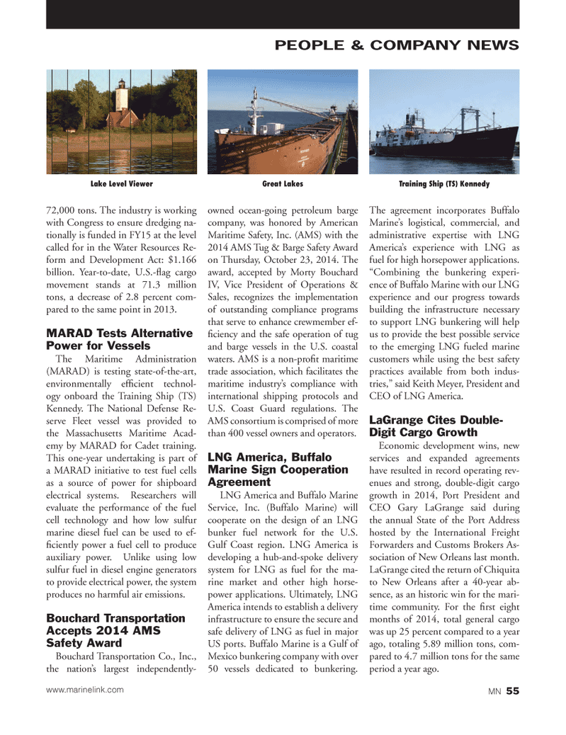 Marine News Magazine, page 55,  Dec 2014