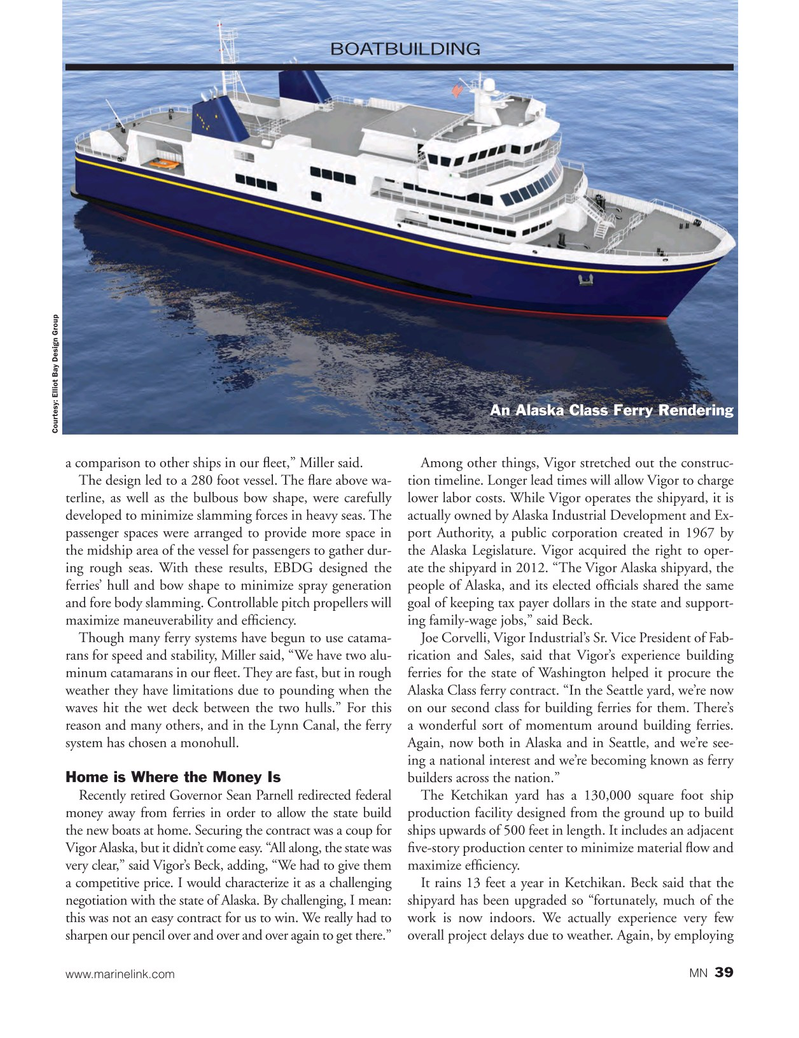 Marine News Magazine, page 39,  Jan 2015