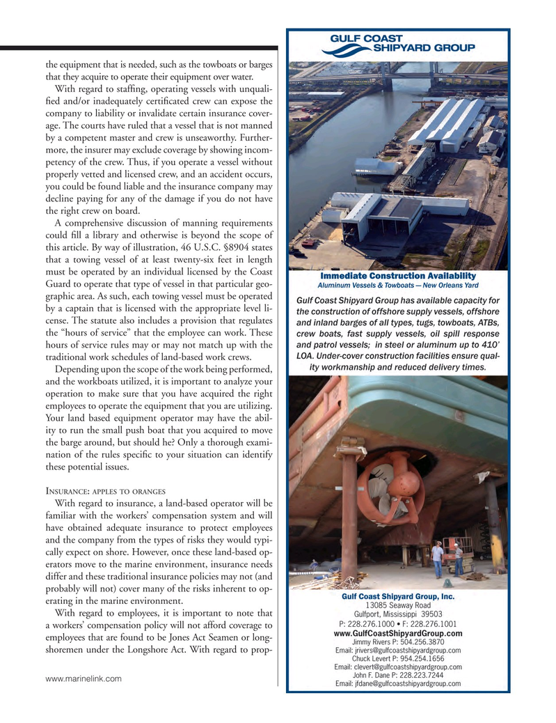 Marine News Magazine, page 23,  Feb 2015
