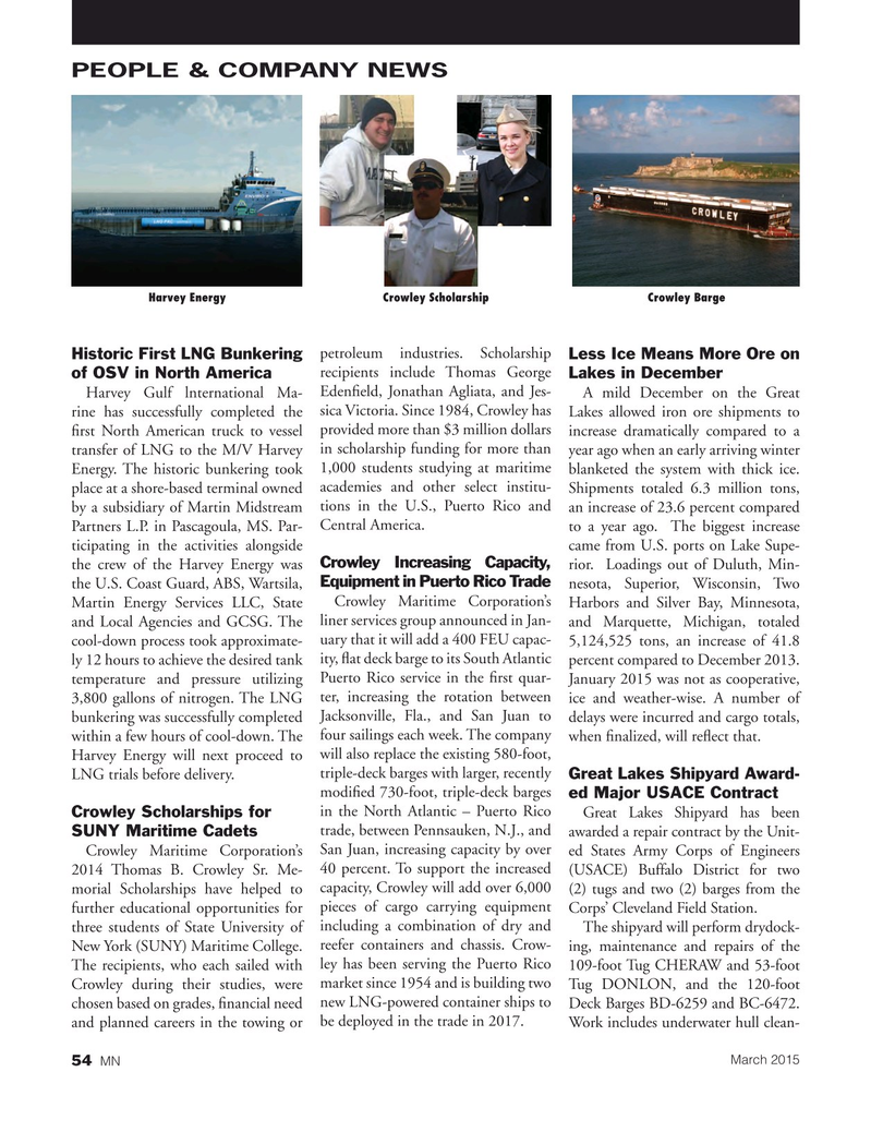 Marine News Magazine, page 54,  Mar 2015