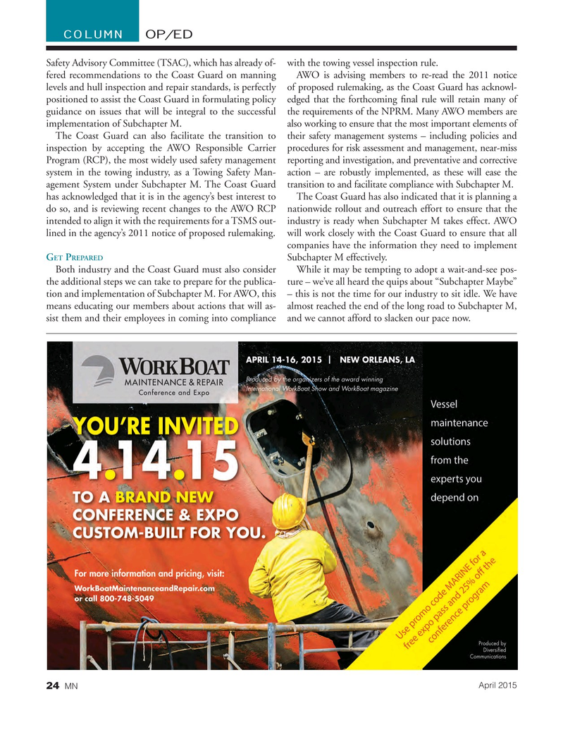Marine News Magazine, page 24,  Apr 2015