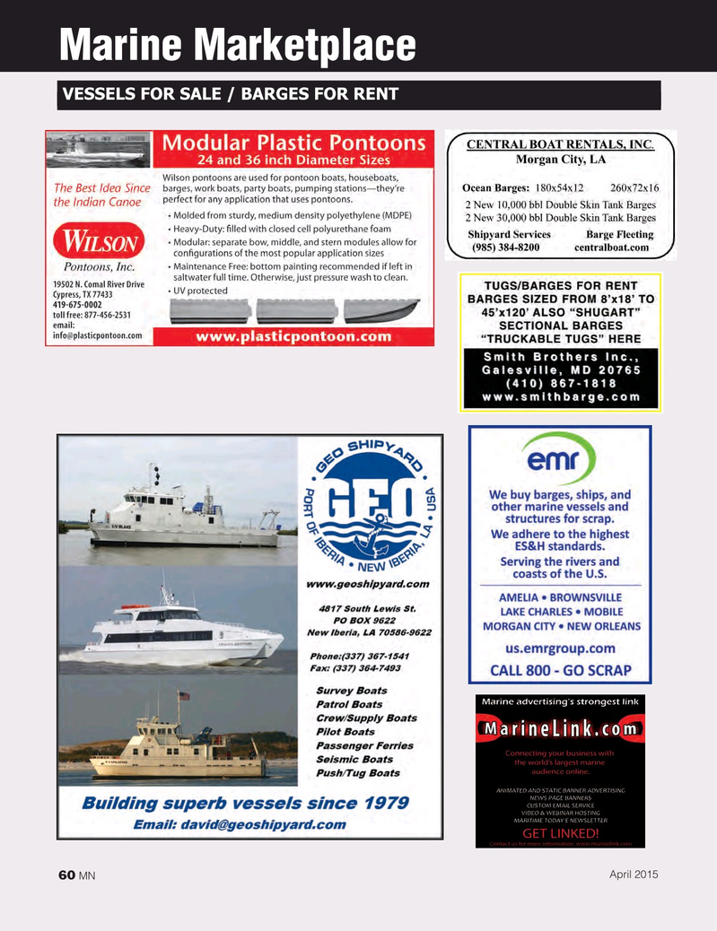 Marine News Magazine, page 60,  Apr 2015