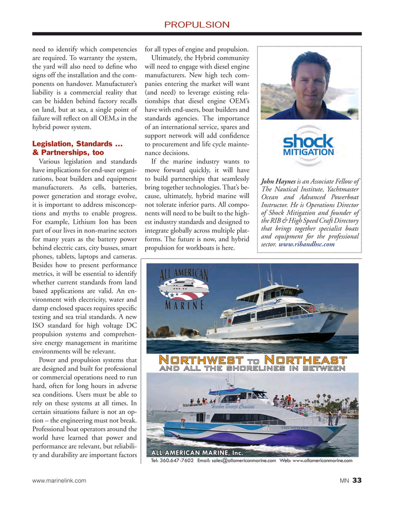 Marine News Magazine, page 33,  May 2015