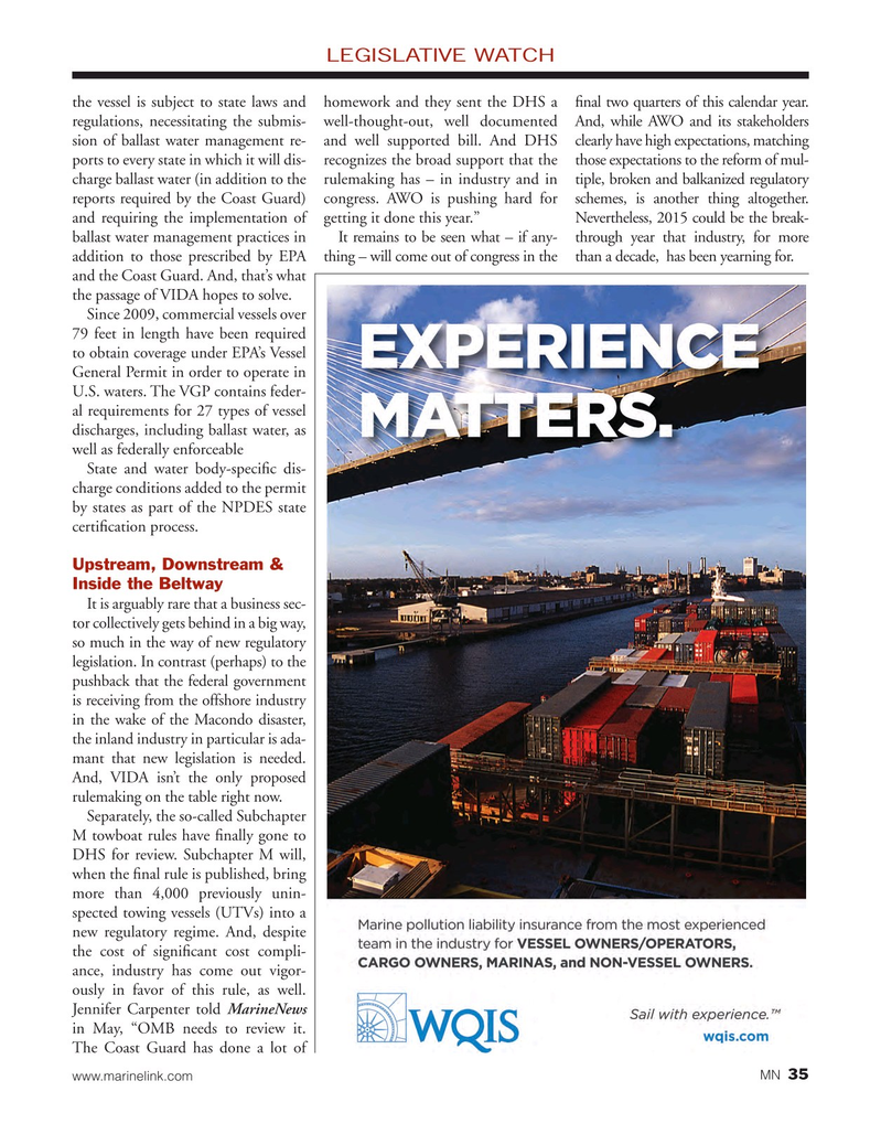 Marine News Magazine, page 35,  Jun 2015