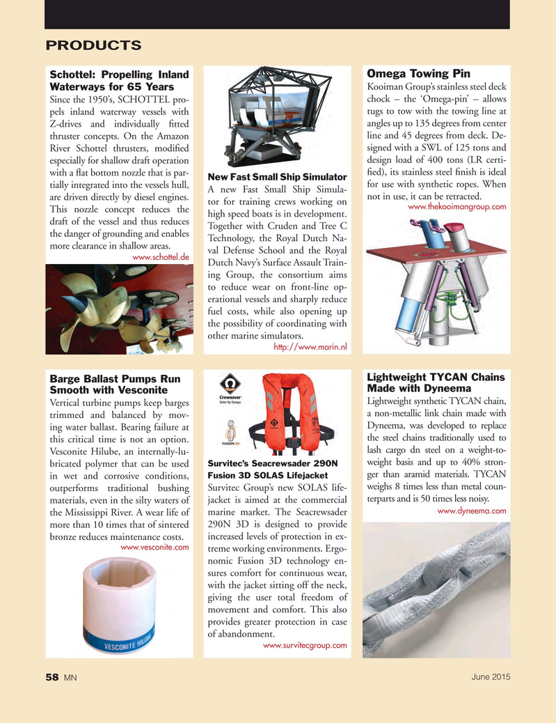 Marine News Magazine, page 58,  Jun 2015