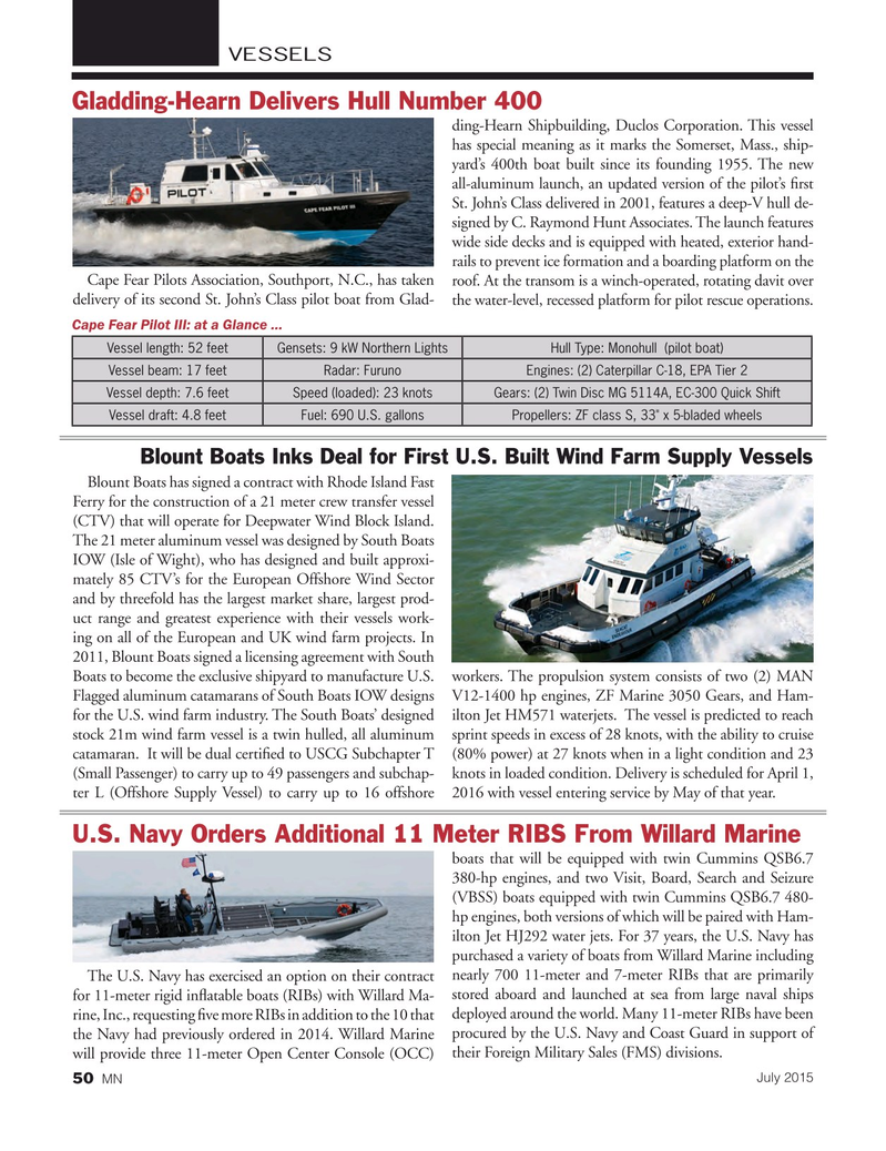 Marine News Magazine, page 50,  Jul 2015