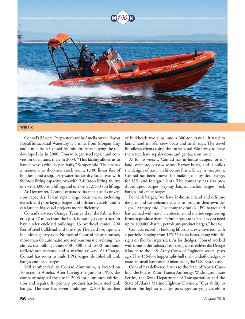 Marine News Magazine, page 56,  Aug 2015