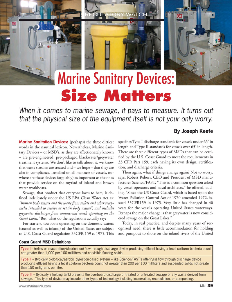Marine News Magazine, page 39,  Sep 2015