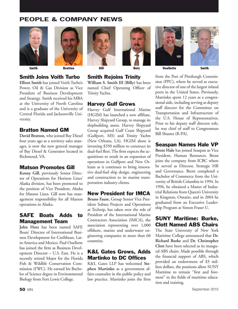 Marine News Magazine, page 50,  Sep 2015