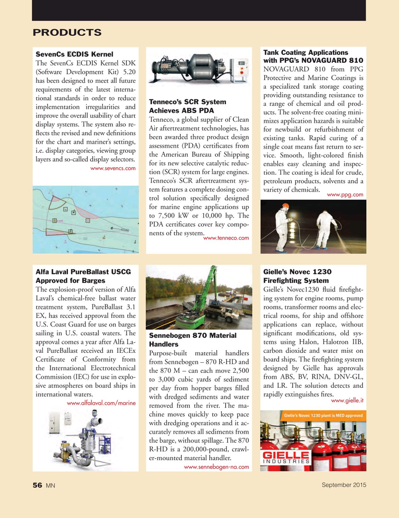 Marine News Magazine, page 56,  Sep 2015