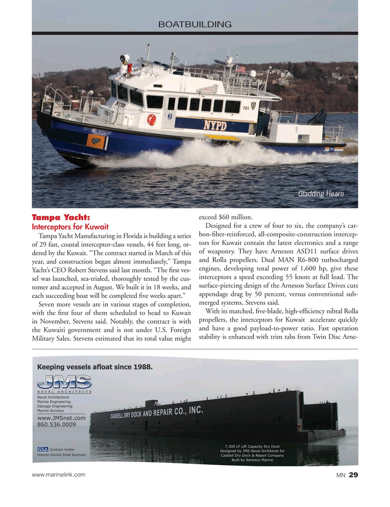 Marine News Magazine, page 29,  Oct 2015