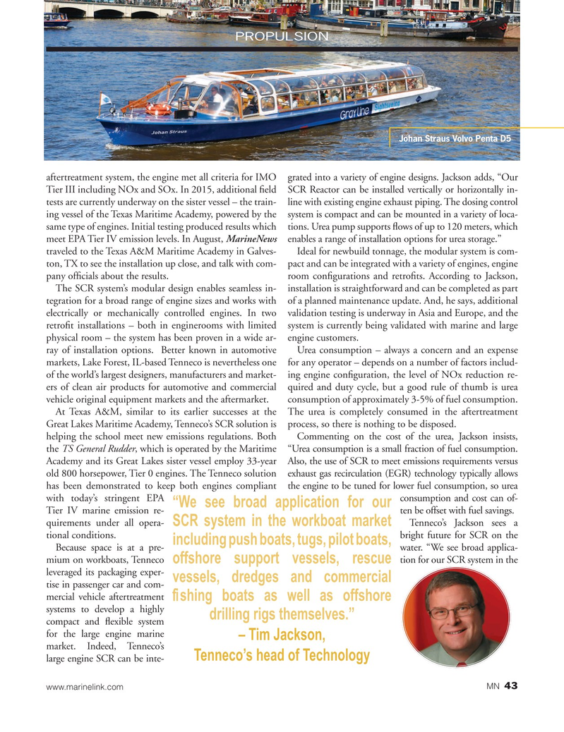 Marine News Magazine, page 43,  Oct 2015