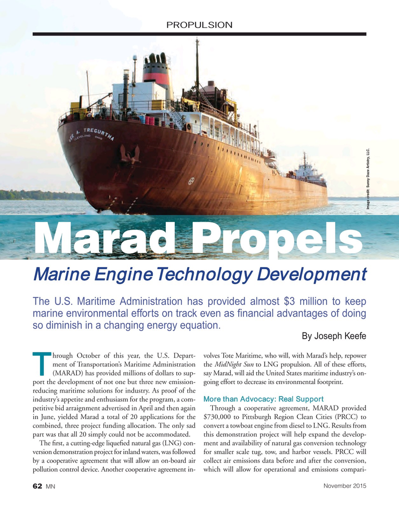Marine News Magazine, page 62,  Nov 2015