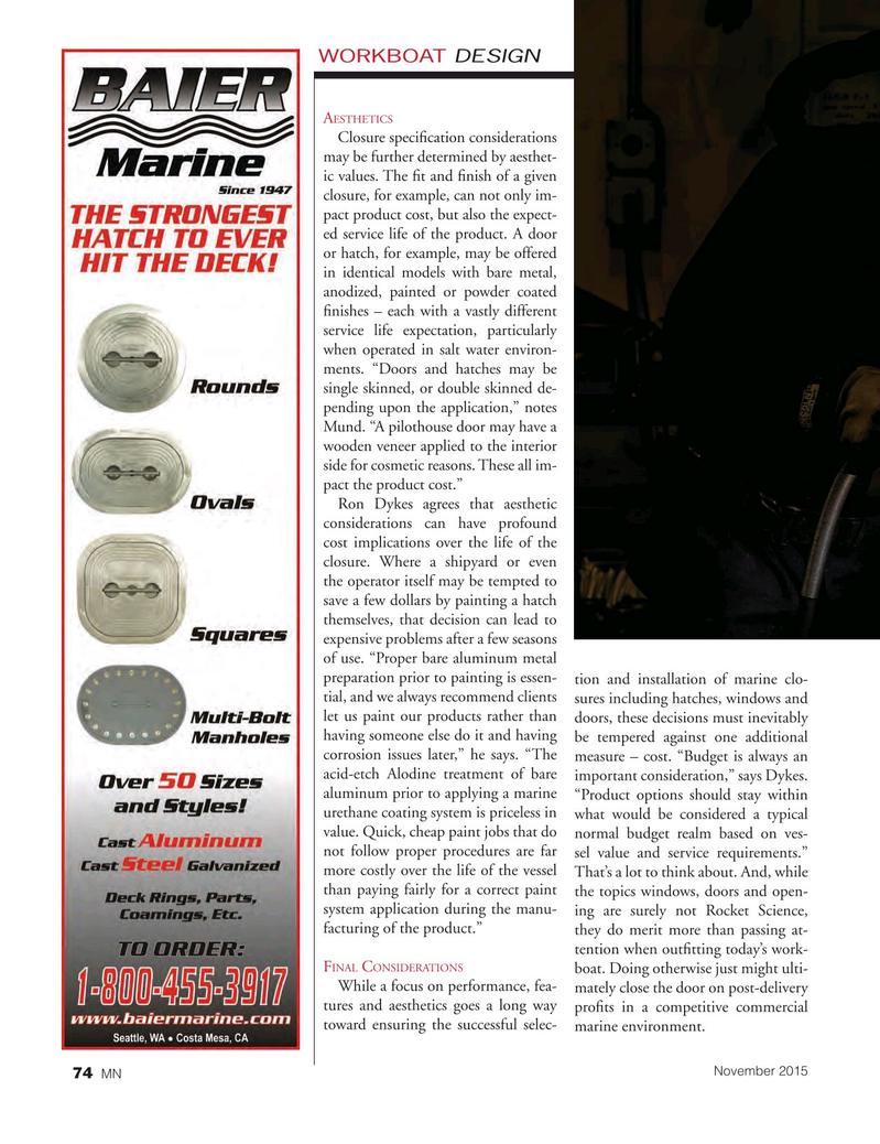Marine News Magazine, page 74,  Nov 2015