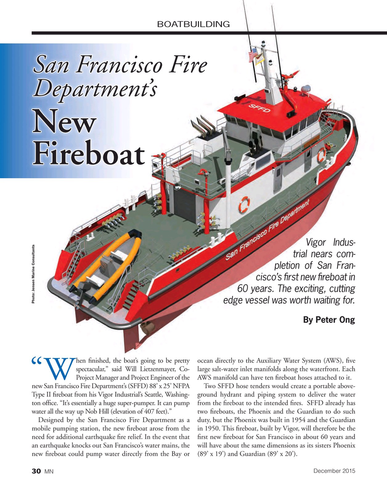 Marine News Magazine, page 30,  Dec 2015