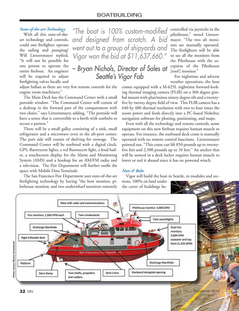 Marine News Magazine, page 32,  Dec 2015