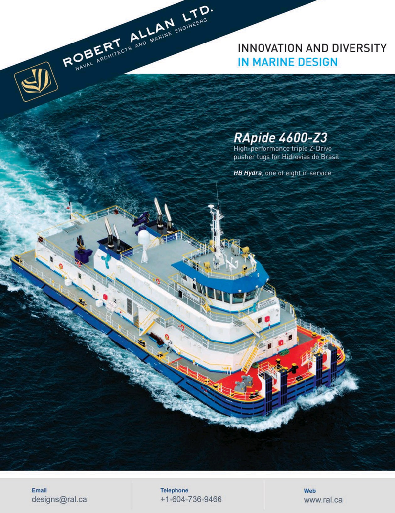 Marine News Magazine, page 2nd Cover,  May 2016
