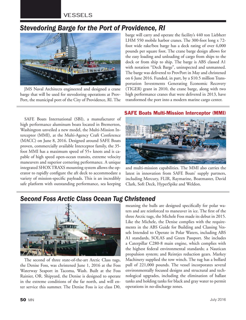 Marine News Magazine, page 50,  Jul 2016