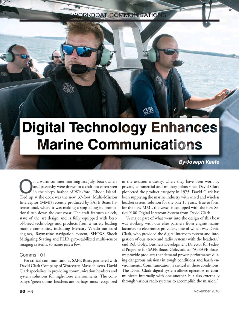 Marine News Magazine, page 90,  Nov 2016