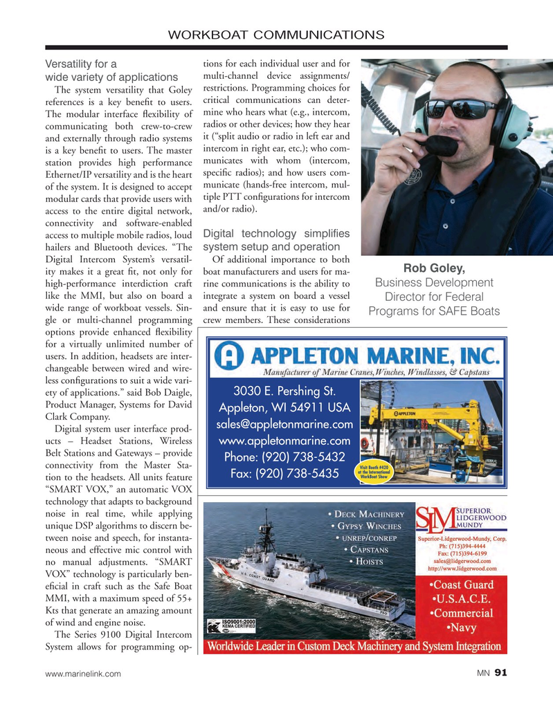 Marine News Magazine, page 91,  Nov 2016