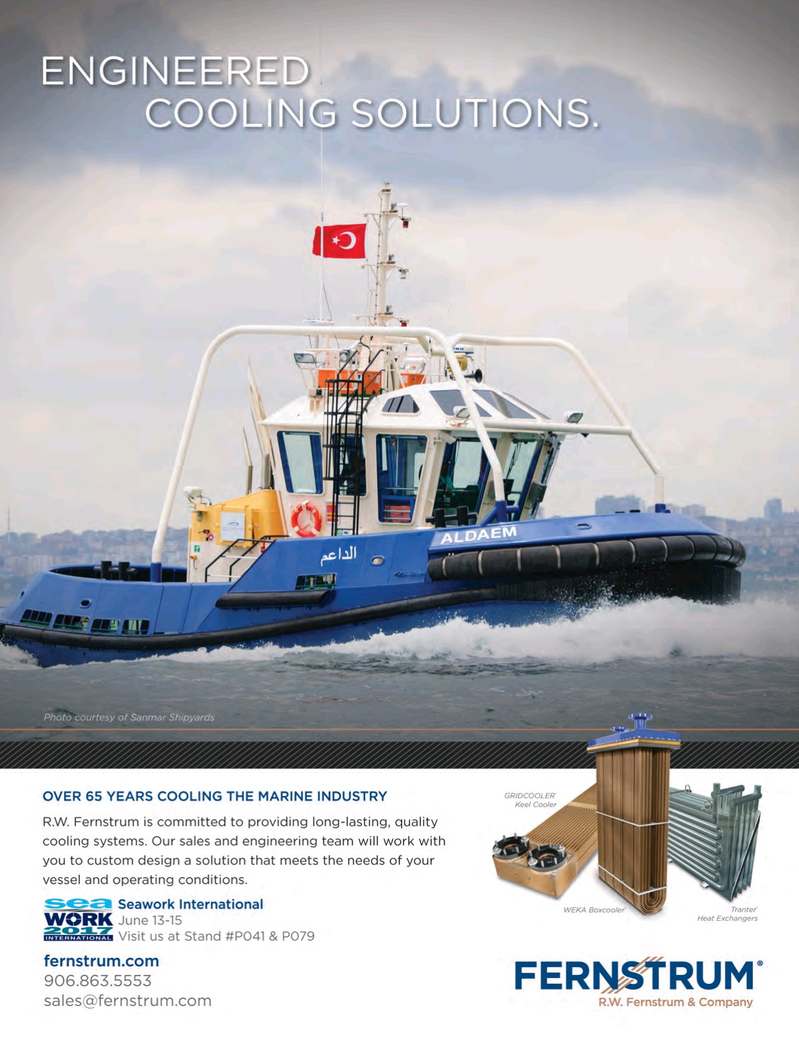 Marine News Magazine, page 4th Cover,  May 2017