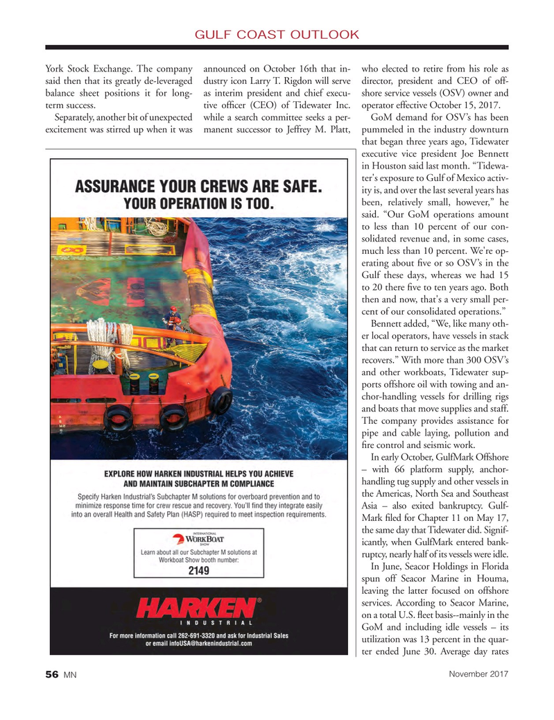 Marine News Magazine, page 56,  Nov 2017