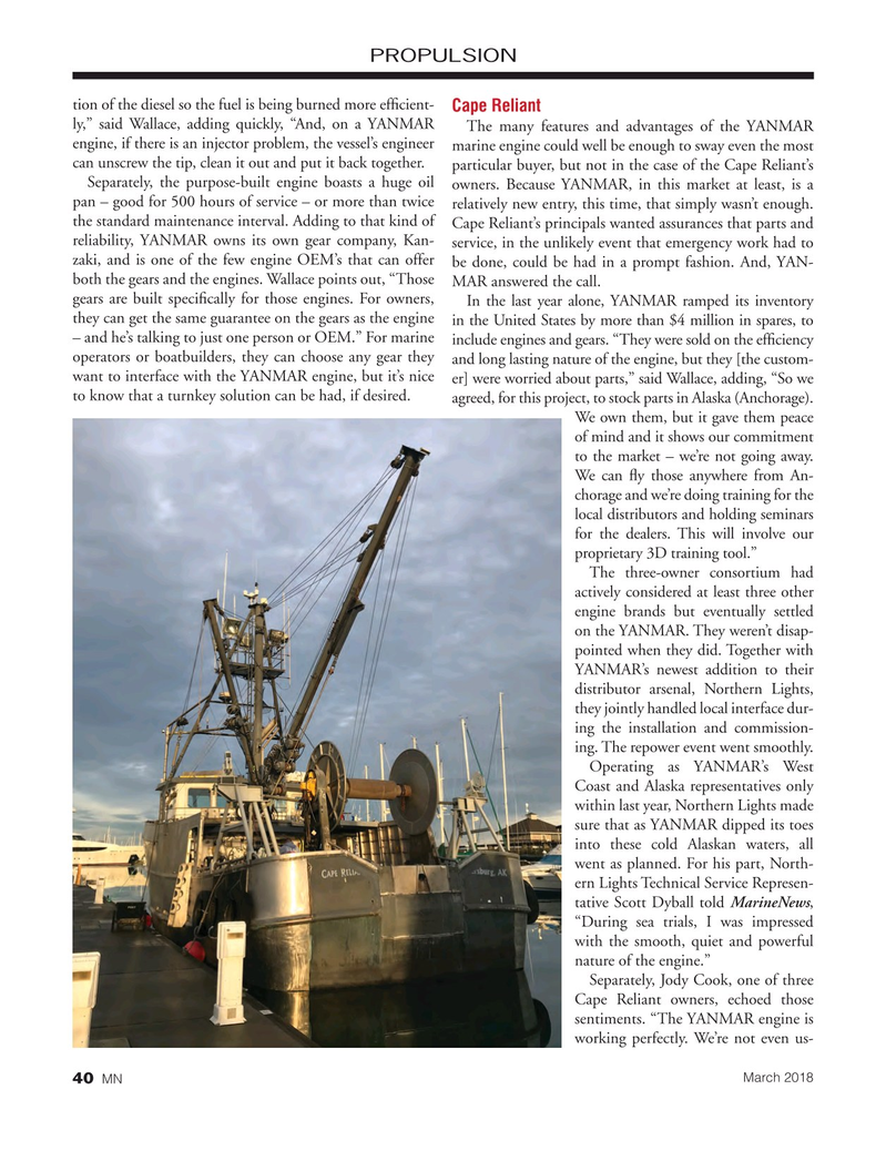 Marine News Magazine, page 40,  Mar 2018